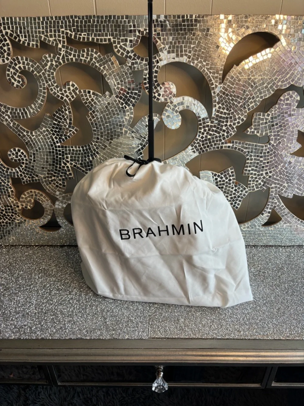Brahmin bucket shoulder